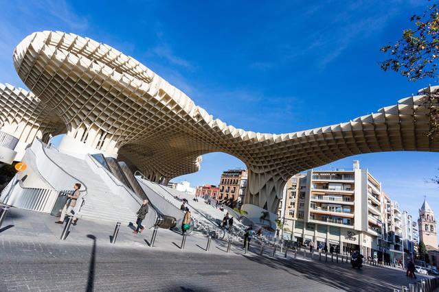 Apartamentos Rg Goyeneta Sevilla Bagian luar foto